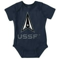 thumbnail image 1 of United States Space Force USSF Logo Romper Boys or Girls Infant Baby Brisco Brands 12M, 1 of 7