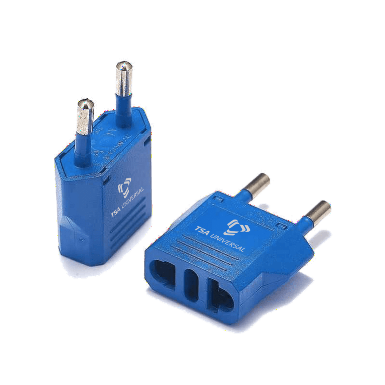 United States to Spain Travel Power Adapter to Connect North 