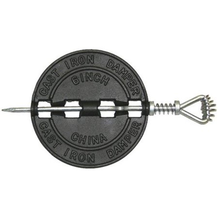 United States Stove  Damper Cast Iron - 8 in.
