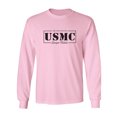 thumbnail image 1 of United States USMC Semper Fidelis Adult Long Sleeve T-shirt, 1 of 3