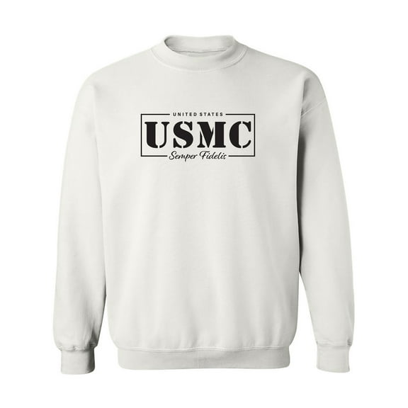 United States USMC Semper Fidelis Crewneck Sweatshirt