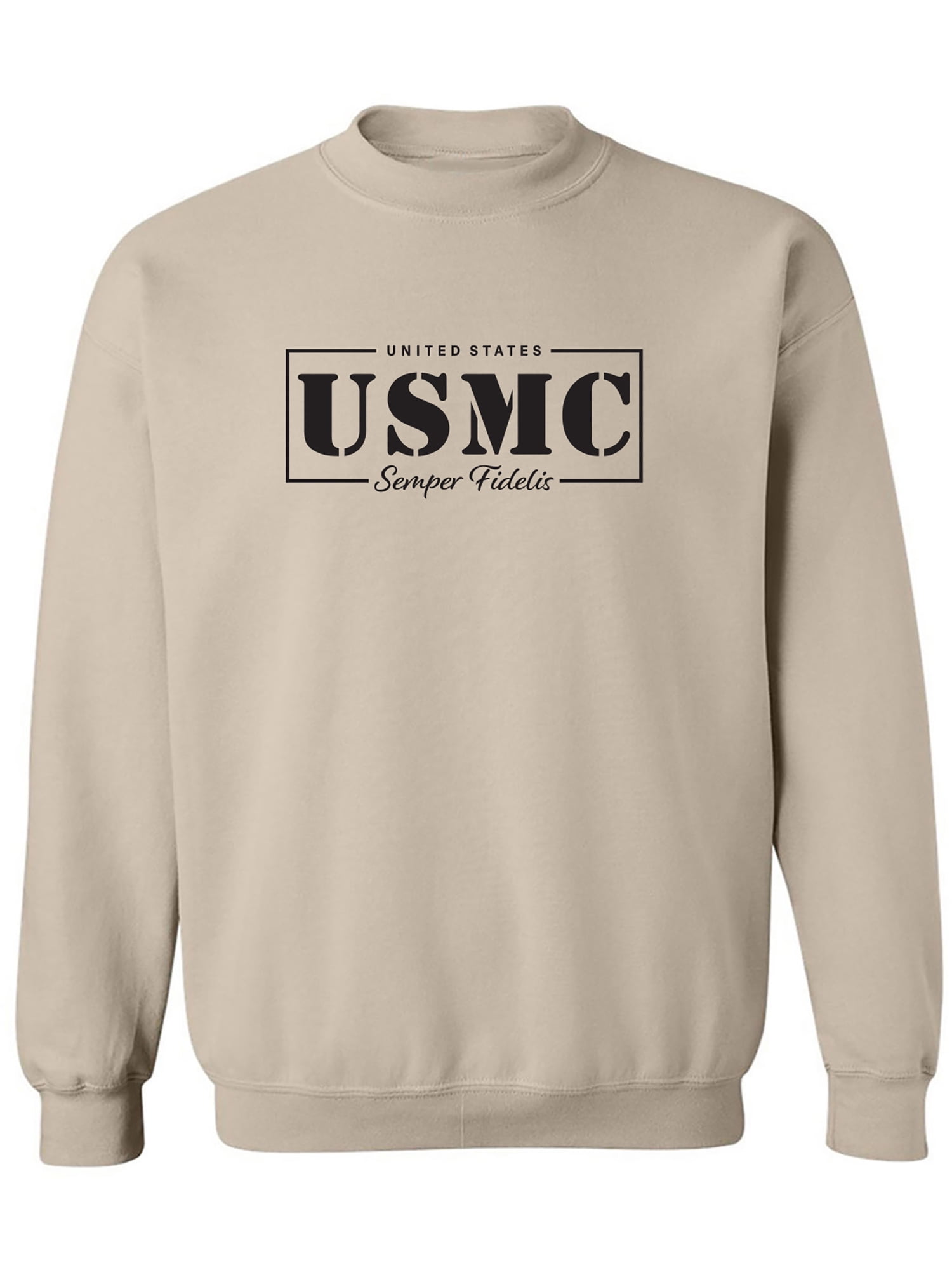 U.S. Marines Semper Fidelis Hoodie - Adult Hooded Sweatshirt (Officially Licensed)