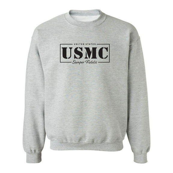 United States USMC Semper Fidelis Crewneck Sweatshirt
