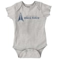 thumbnail image 1 of United States USSF Space Force Logo Romper Boys or Girls Infant Baby Brisco Brands 24M, 1 of 7