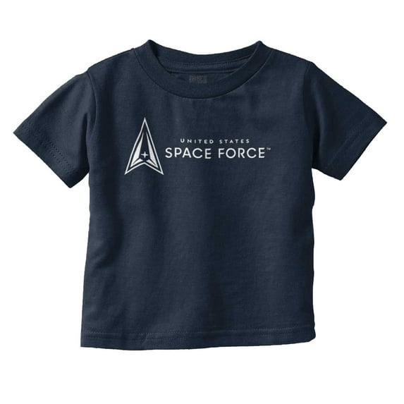 United States USSF Space Force Logo Toddler Boy Girl T Shirt Infant Toddler Brisco Brands 4T