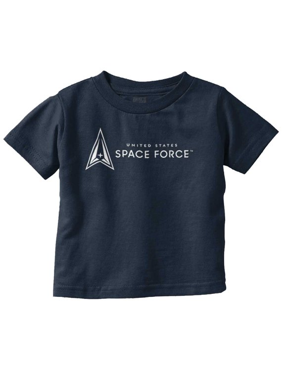 United States USSF Space Force Logo Toddler Boy Girl T Shirt Infant Toddler Brisco Brands 6M