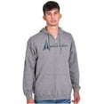 thumbnail image 1 of United States USSF Space Force Logo Zip Up Hoodie Men's Women's Brisco Brands L, 1 of 6