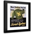 thumbnail image 1 of United States War Department 14x18 Black Modern Framed Museum Art Print Titled - Scrub Typhus Fever (1945), 1 of 5