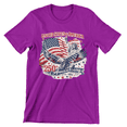 thumbnail image 1 of United States of America 250th Anniversary Patriotic T-Shirt, Vintage USA Flag Eagle Graphic Tee, Independence 1776-2026 Shirt, 1 of 4