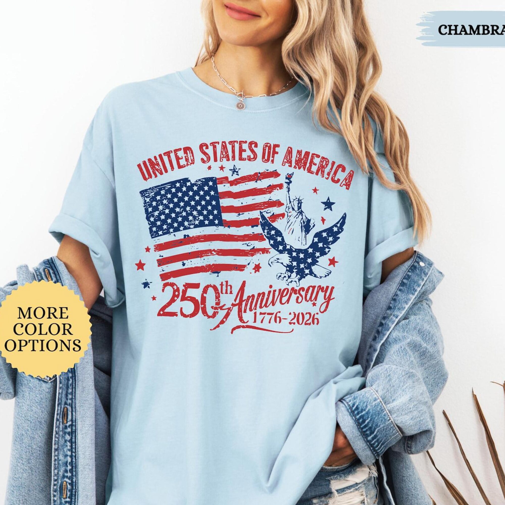 United States of America 250th Anniversary Shirt USA 250 Years Shirt ...