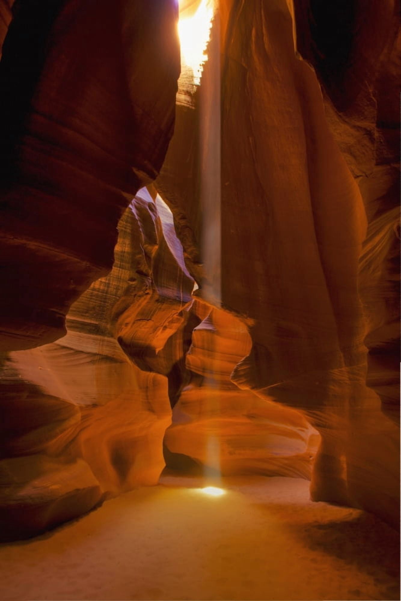 United States of America Antelope Canyon Utah Canvas Art - Richard Desmarais Design Pics (24 x 38)