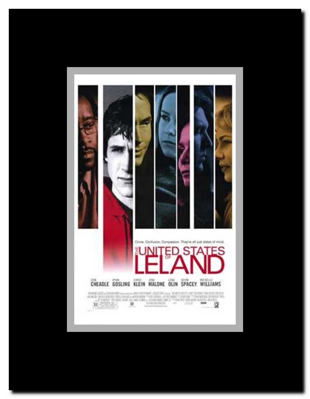 United States of Leland Framed Movie Poster