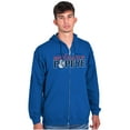 thumbnail image 1 of United States of Popeye Iconic USA Unisex Plus Size Zip Hoodie Brisco Brands 3X, 1 of 4