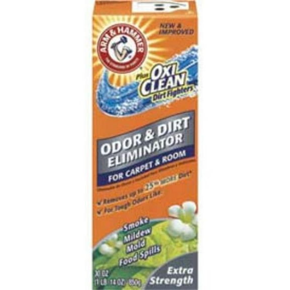 United Stationers Supply B567203 Arm & Hammer Extra Strength Carpet Odor Eliminator - 30 oz Box - 6 Boxes - 3320011538