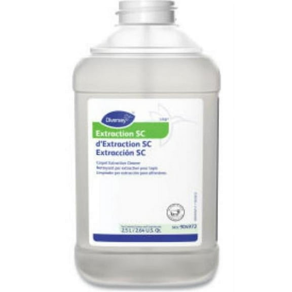 United Stationers Supply B3178231 Diversey Extraction Cleaner - Floral Fresh Scent - 84.5 oz Bottle - Case of 2