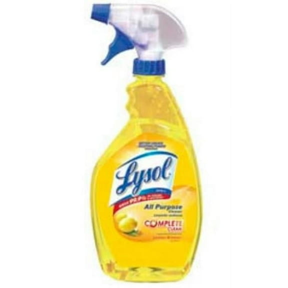 United Stationers Supply B567226 Lysol All-Purpose Cleaner - Lemon - 32 oz Trigger Spray Bottle - 12 Bottles - 75352