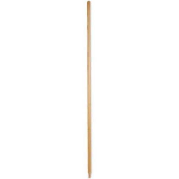 United Stationers Supply B31866 Boardwalk Heavy-Duty Threaded End Lacquered Hardwood Broom - 1.13 x 60 in. - Natural