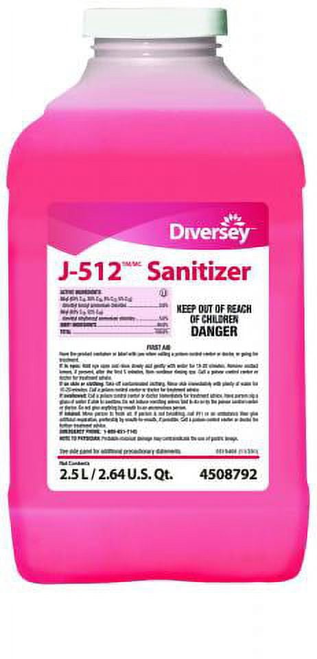 United Stationers Supply B3178233 Diversey J-512TM-MC Sanitizer - Quaternary Scent - 84.5 oz Can - Case of 2