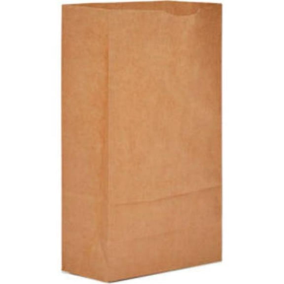 United Stationers Supply B567488 Duro Bag Extra Heavy Duty Paper Grocery Bags - No. 6 - 6 x 3.625 x 11.17 in. - Kraft - Pack of 500