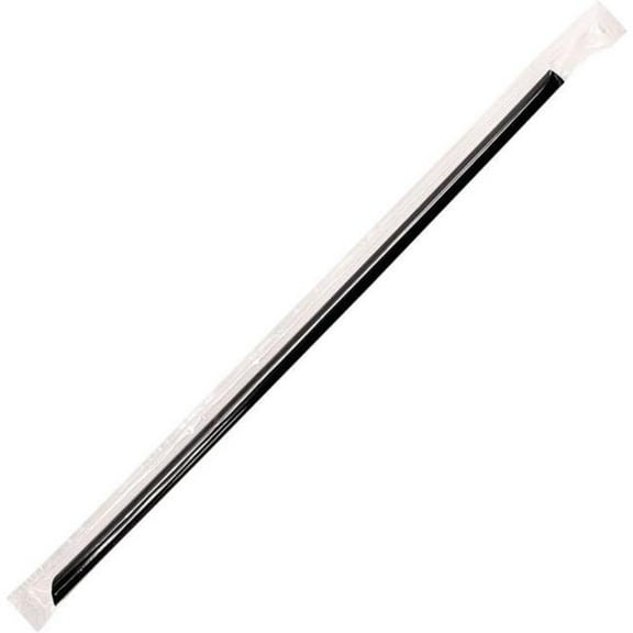 9 in. Jumbo Straws - Black (2000/Carton)