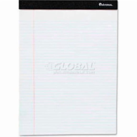 United Stationers Supply B1428319 One Perforated Edge Ruled Writing Pads - JR Legal - 6 per Pack - White