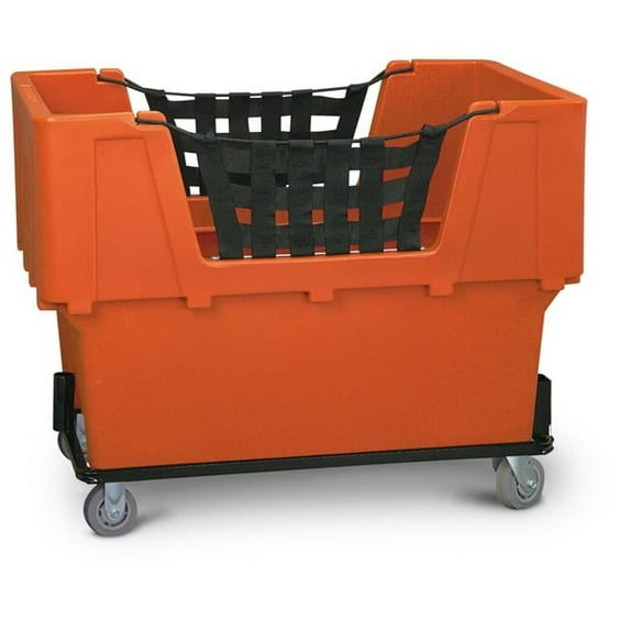 United Visual Products N1017261-ORANGE Orange Plastic Basket Truck