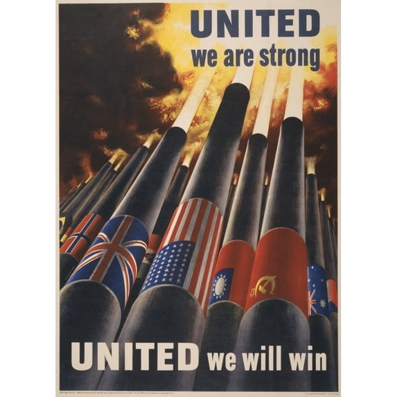 'United We Are Strong History (24 x 36)