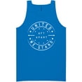 thumbnail image 1 of United We Stand - 6 ft Apart Neon Tank Top, 1 of 1