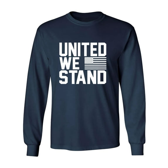 United We Stand Adult Long Sleeve T-shirt