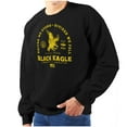 thumbnail image 1 of United We Stand Black Eagle Liberty Unisex Plus Fleece Graphic Sweatshirt Brisco Brands 2X, 1 of 6