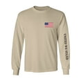 thumbnail image 1 of United We Stand Black Ink Sleeve Print Adult Long Sleeve T-shirt, 1 of 3