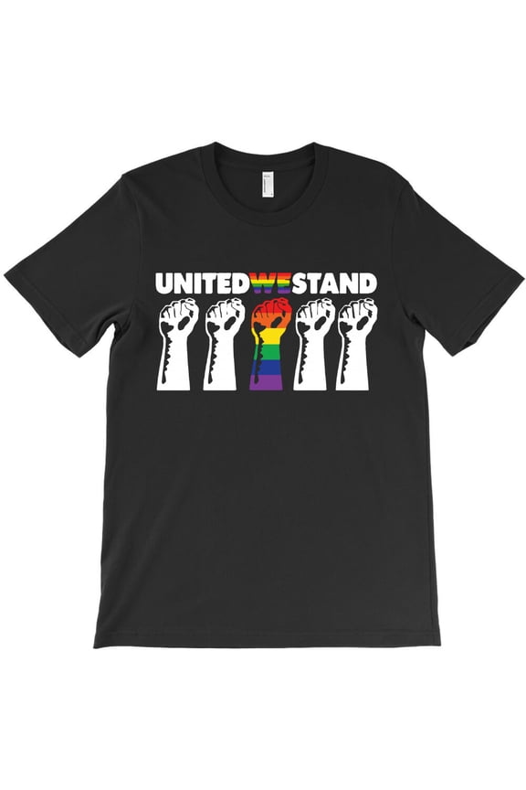 United We Stand Black Lives Topic, Political Protest Graphic G21296 Unisex T-Shirt, Up to Size 5XL