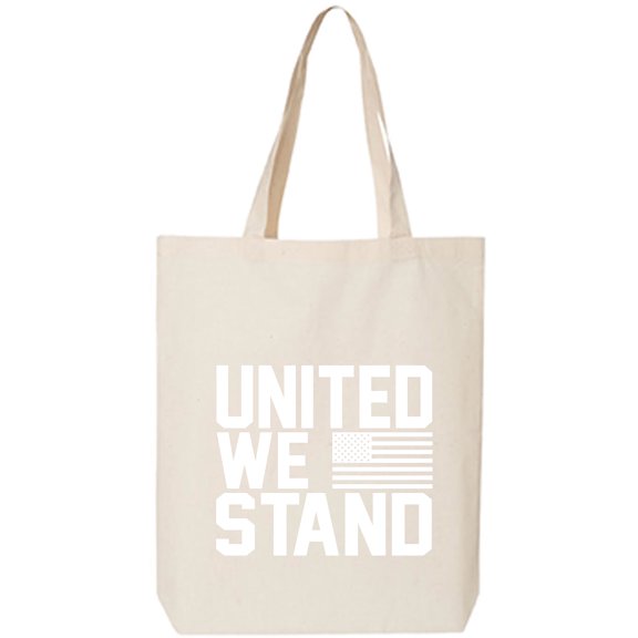 United We Stand Cotton Canvas Tote Bag