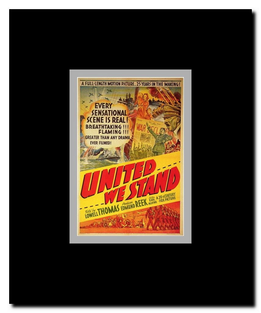 United We Stand Framed Movie Poster