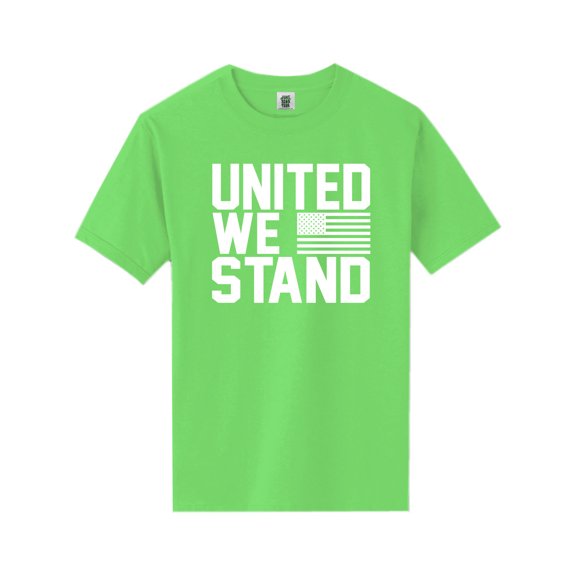 United We Stand Short Sleeve Neon T-Shirt