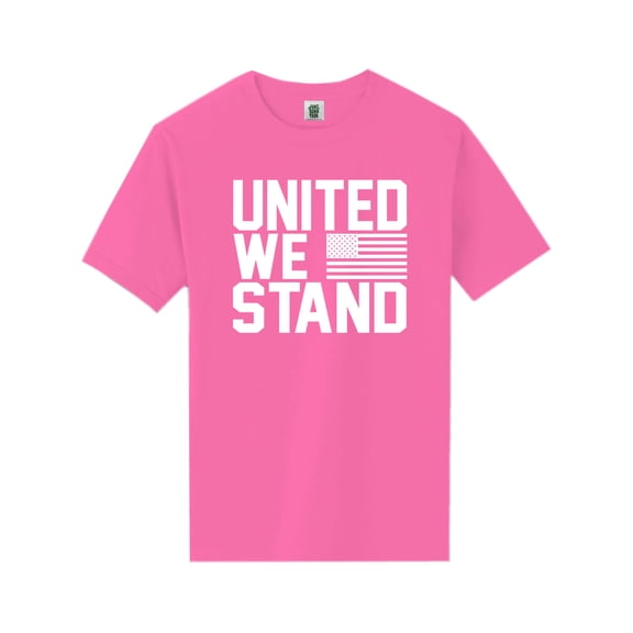 United We Stand Short Sleeve Neon T-Shirt