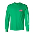 thumbnail image 1 of United We Stand White Sleeve Print Adult Long Sleeve T-shirt, 1 of 3