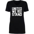 thumbnail image 1 of United We Stand Womens V-Neck T-Shirt, 1 of 2