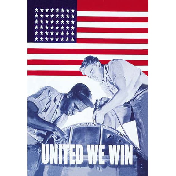 United We Win Fine art canvas print (20" x 30")