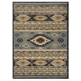 thumbnail image 1 of United Weavers Highlands Area Rug 3115 60960 Eagle Eye Blue, 2' x 3', 1 of 4