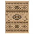 thumbnail image 1 of United Weavers 3115 60990 24 1 ft. 10 in. x 3 ft. Highlands Eagle Eye Rectangle Area Rug, Cream, 1 of 5