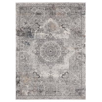United Weavers Allure Area Rug 2620 35075 Carmella Ivory Blossoms Medallion 1' 11" x 3' Rectangle