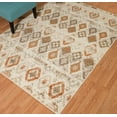thumbnail image 1 of United Weavers Amarna San Paula Distressed Linen Woven Olefin Area Rug or Runner, 1 of 4