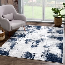 United Weavers Amir Elandra Modern Abstract Accent Rug, Blue, 1'10" x 3'