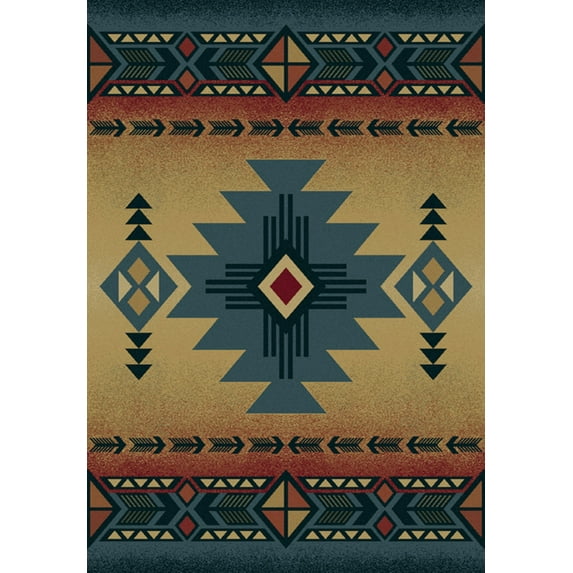 United Weavers Area Rugs: Genesis Rugs: 530-29260 Arizona Smoke Blue