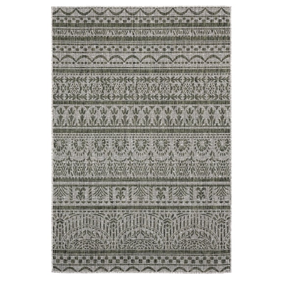 United Weavers Augusta Indoor/Outdoor Area Rug 3900 10145 Diani Green 7' 10" x 10' 6" Rectangle