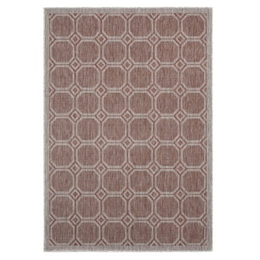 United Weavers Augusta Indoor/Outdoor Area Rug 3900 10629 Balos Terracotta 7' 10" x 10' 6" Rectangle