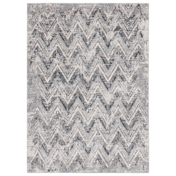 United Weavers Austin Area Rug 4540 20076 Gemology Onyx Rows Chevrons 7' 10" x 10' 6" Rectangle