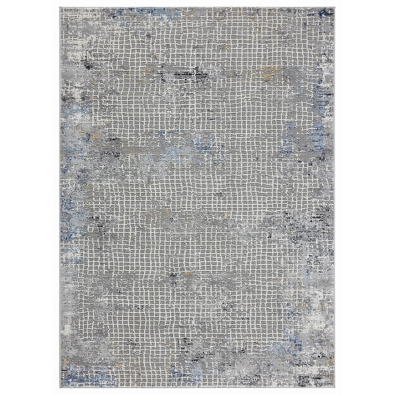 United Weavers Austin Area Rug 4540 20660 Devine Blue Faded Dotted 1' 11" x 3' Rectangle