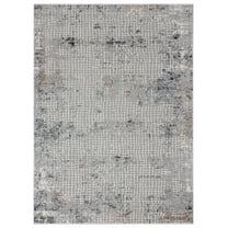 United Weavers Austin Area Rug 4540 20672 Devine Grey Lines Faded 1' 11" x 3' Rectangle
